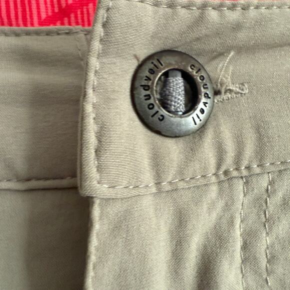 CLOUDVEIL | Khaki Lightweight Stretch Hiking Pants with roll up legs | Small - Picture 3 of 6